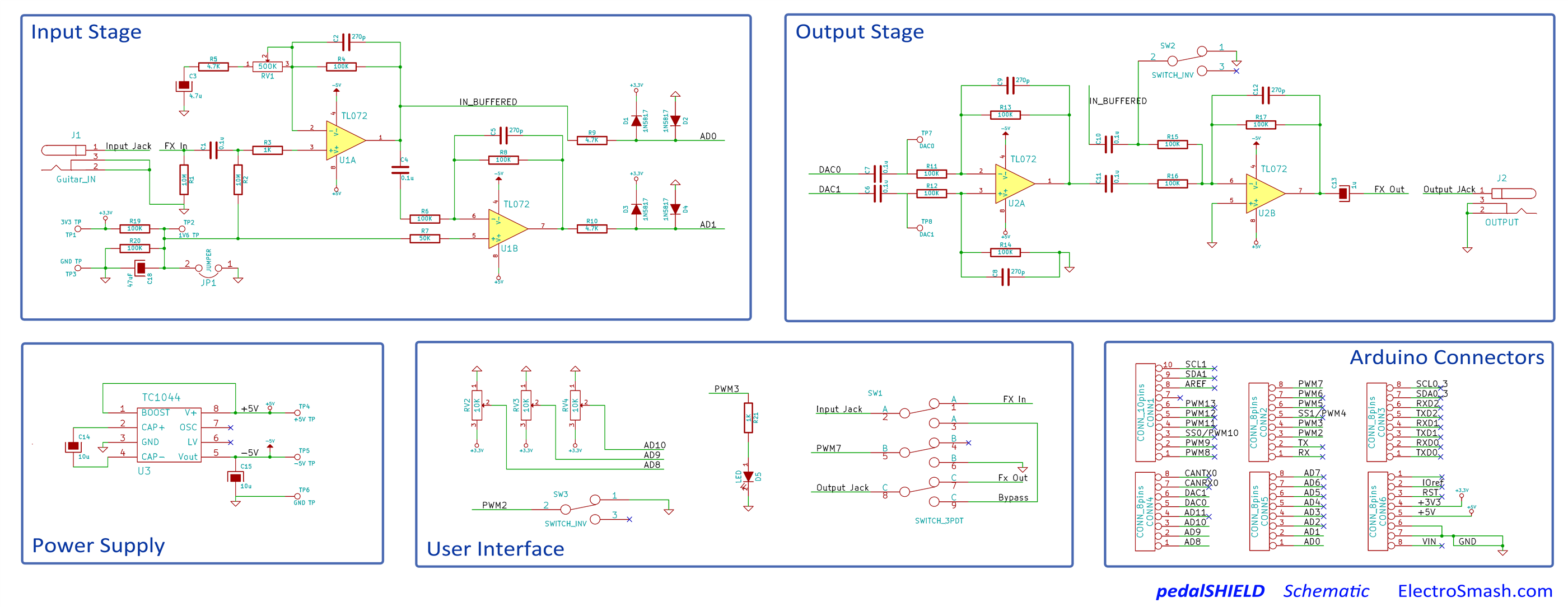 simple power amplifier circuit diagram